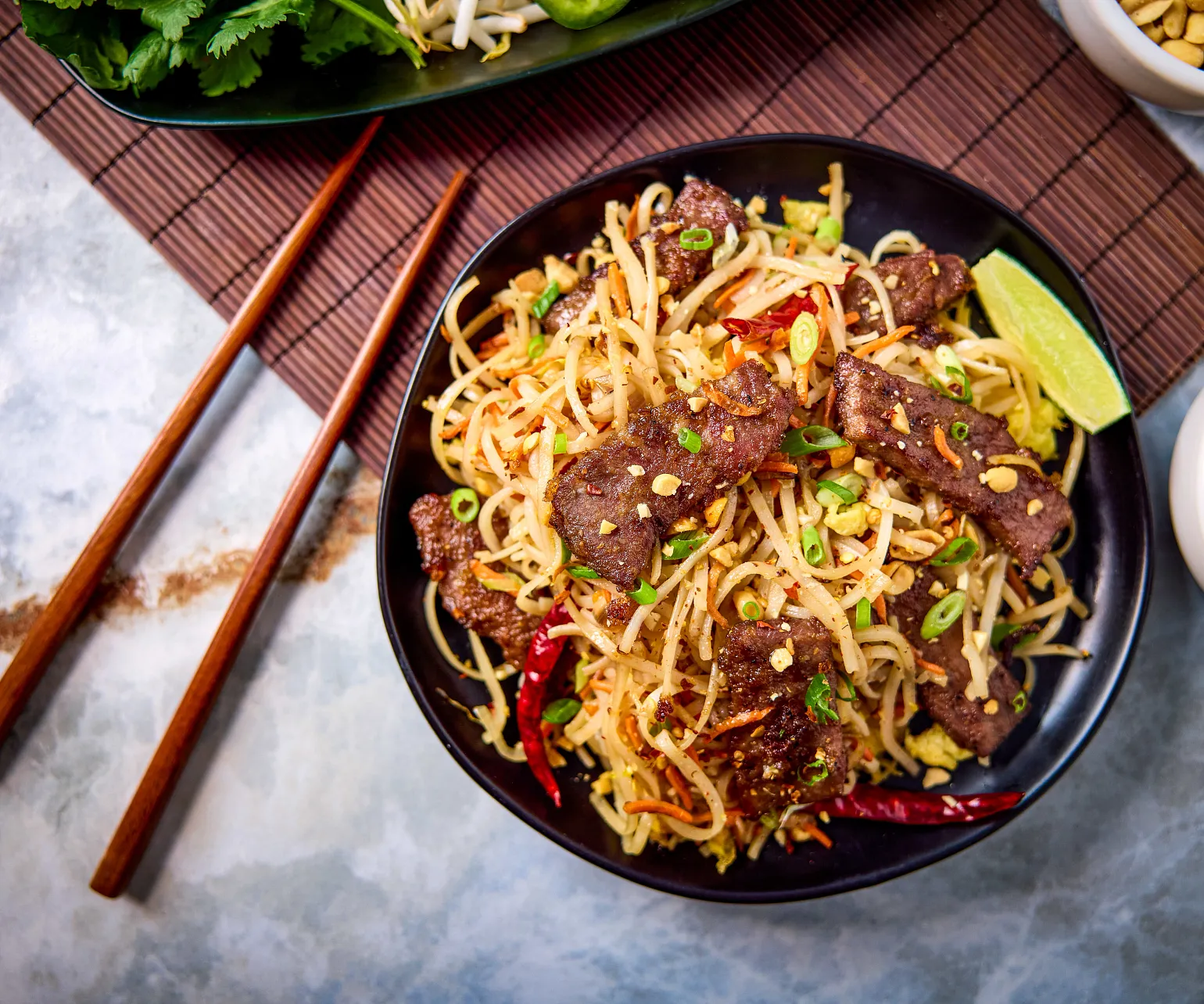Beef Pad Thai